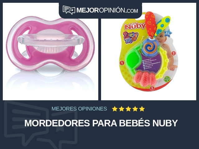 Mordedores para bebés Nuby