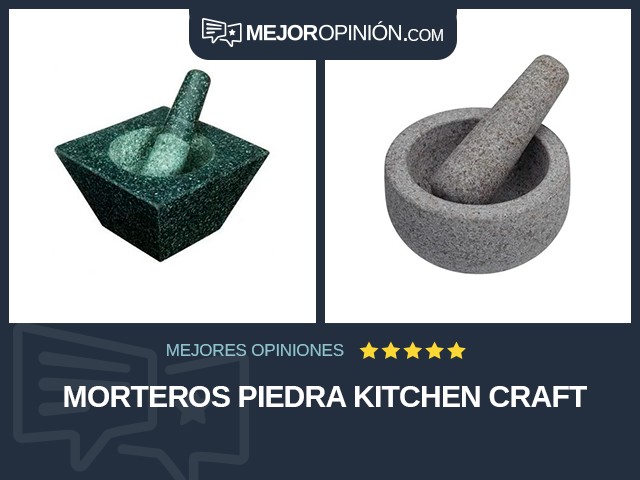 Morteros Piedra Kitchen Craft