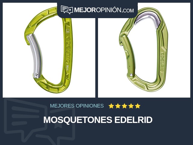 Mosquetones Edelrid