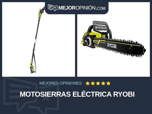 Motosierras Eléctrica RYOBI