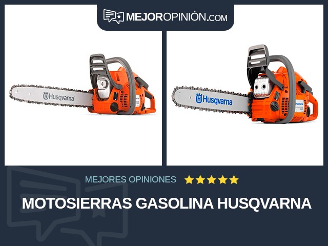 Motosierras Gasolina Husqvarna