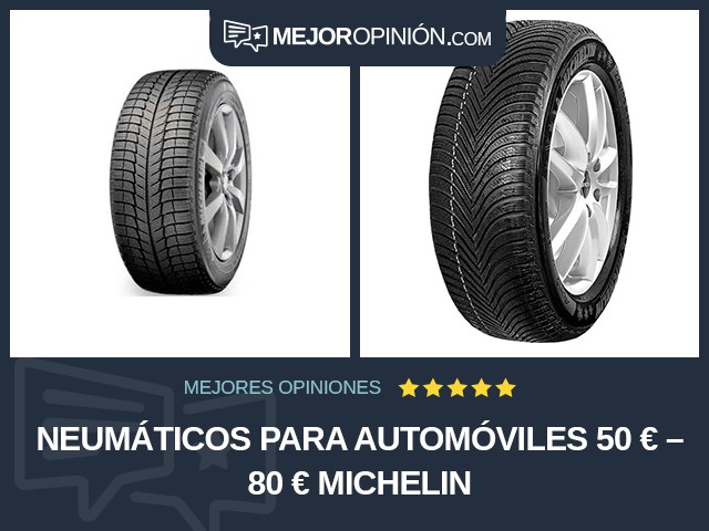 Neumáticos para automóviles 50 € – 80 € Michelin