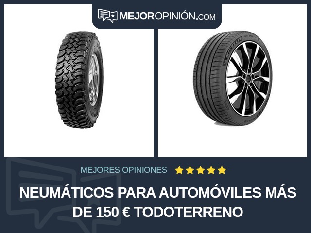 Neumáticos para automóviles Más de 150 € Todoterreno