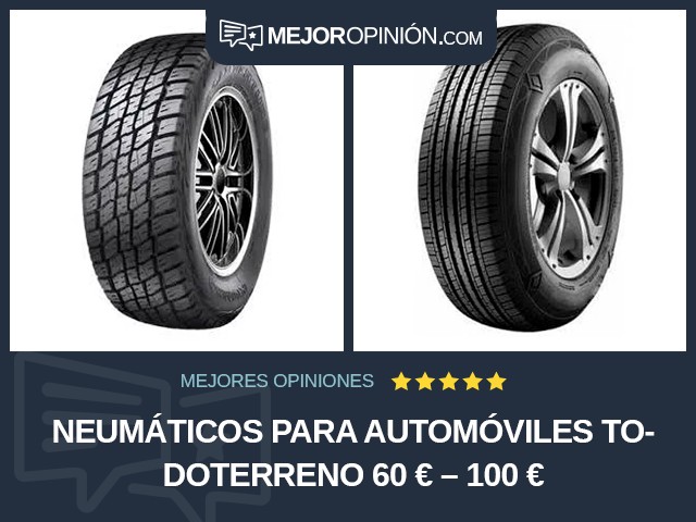 Neumáticos para automóviles Todoterreno 60 € – 100 €