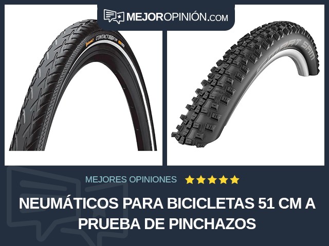 Neumáticos para bicicletas 51 cm A prueba de pinchazos