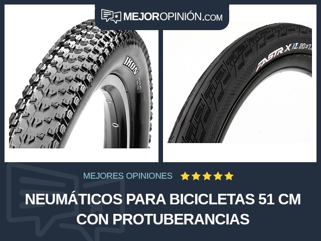 Neumáticos para bicicletas 51 cm Con protuberancias