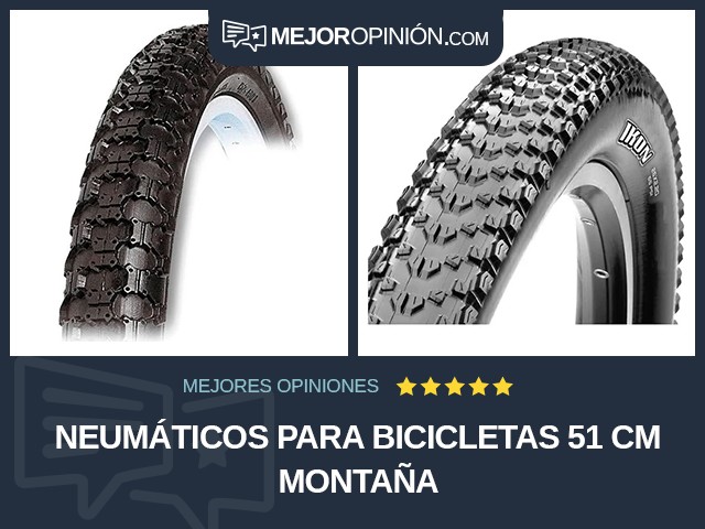 Neumáticos para bicicletas 51 cm Montaña