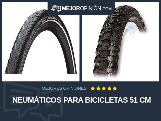 Neumáticos para bicicletas 51 cm