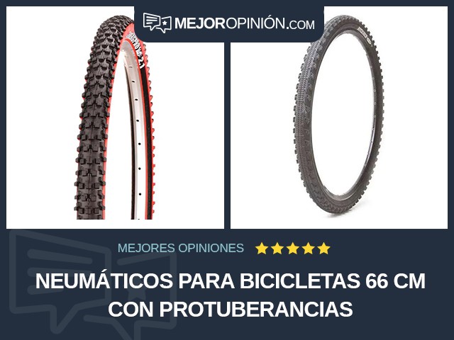 Neumáticos para bicicletas 66 cm Con protuberancias