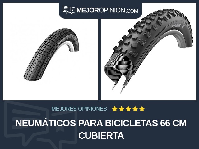 Neumáticos para bicicletas 66 cm Cubierta