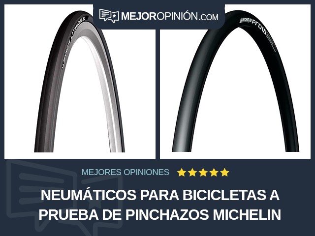 Neumáticos para bicicletas A prueba de pinchazos Michelin