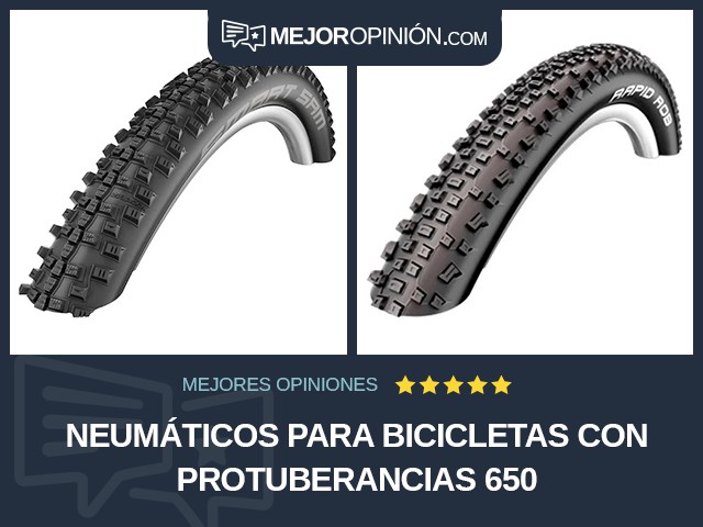 Neumáticos para bicicletas Con protuberancias 650