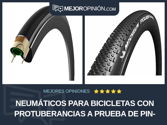 Neumáticos para bicicletas Con protuberancias A prueba de pinchazos