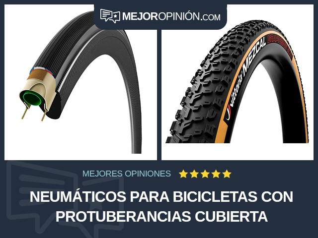 Neumáticos para bicicletas Con protuberancias Cubierta