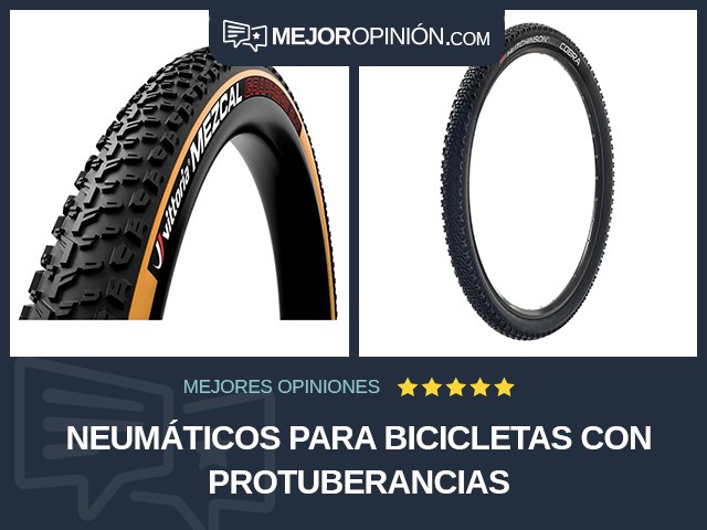 Neumáticos para bicicletas Con protuberancias