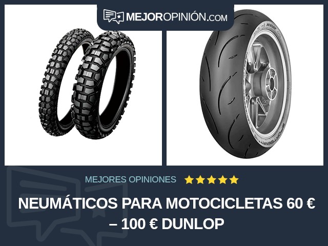 Neumáticos para motocicletas 60 € – 100 € Dunlop