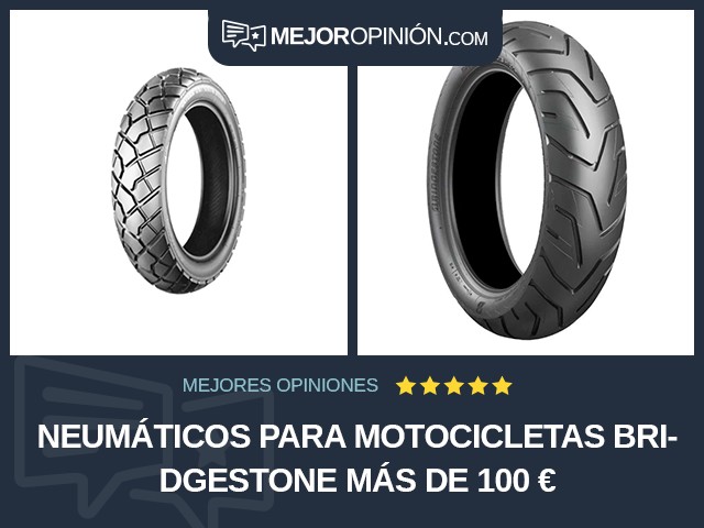 Neumáticos para motocicletas Bridgestone Más de 100 €