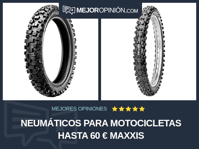 Neumáticos para motocicletas Hasta 60 € Maxxis