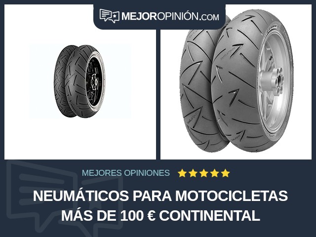 Neumáticos para motocicletas Más de 100 € Continental