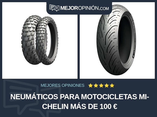 Neumáticos para motocicletas Michelin Más de 100 €