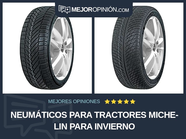 Neumáticos para tractores Michelin Para invierno