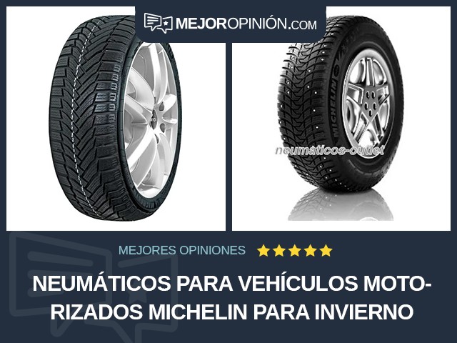 Neumáticos para vehículos motorizados Michelin Para invierno