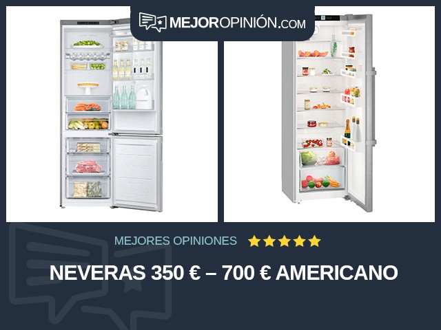 Neveras 350 € – 700 € Americano