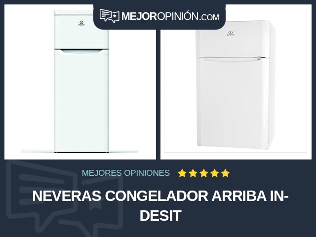 Neveras Congelador arriba Indesit