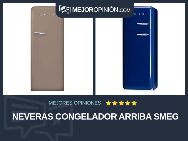 Neveras Congelador arriba Smeg