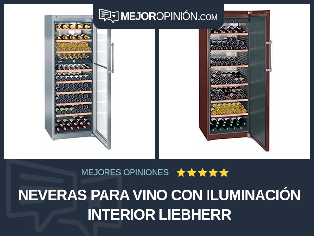 Neveras para vino Con iluminación interior Liebherr