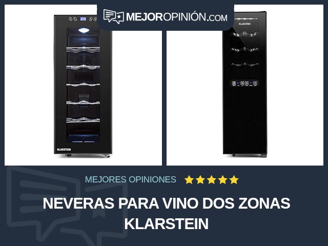 Neveras para vino Dos zonas Klarstein