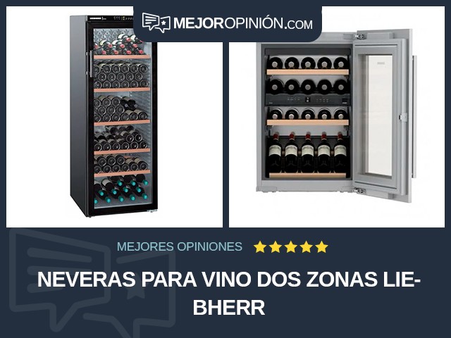 Neveras para vino Dos zonas Liebherr