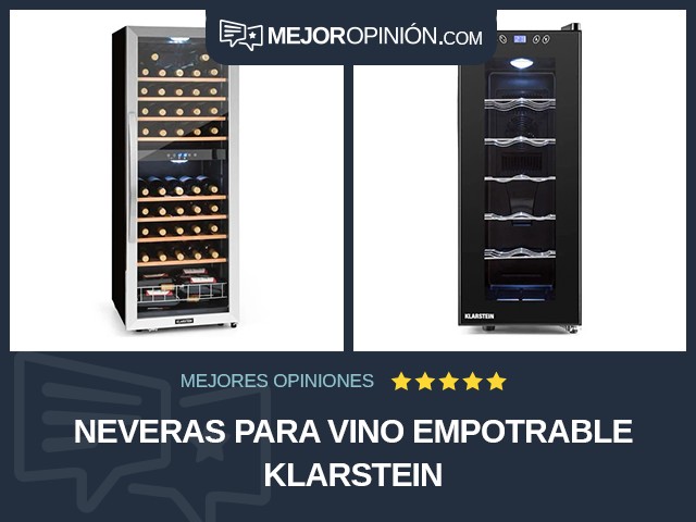 Neveras para vino Empotrable Klarstein