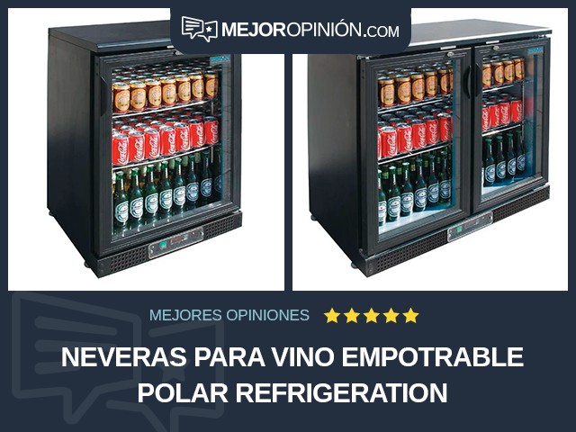 Neveras para vino Empotrable Polar Refrigeration