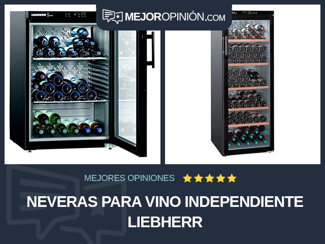 Neveras para vino Independiente Liebherr