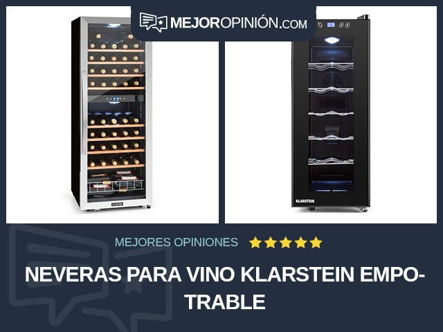 Neveras para vino Klarstein Empotrable