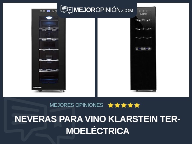 Neveras para vino Klarstein Termoeléctrica