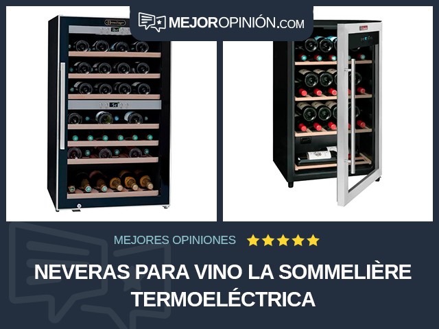 Neveras para vino La Sommelière Termoeléctrica