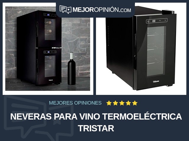 Neveras para vino Termoeléctrica Tristar