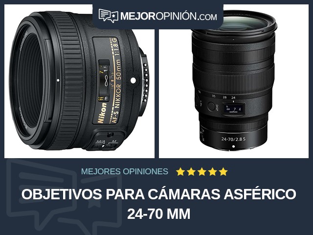 Objetivos para cámaras Asférico 24-70 mm