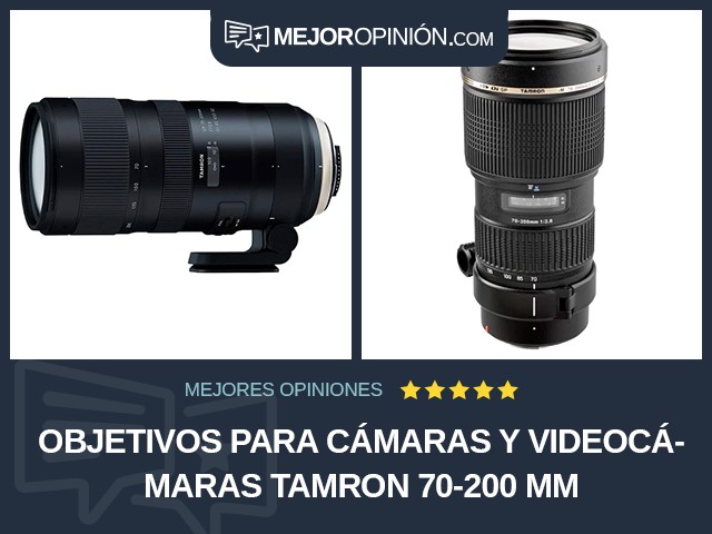 Objetivos para cámaras y videocámaras Tamron 70-200 mm