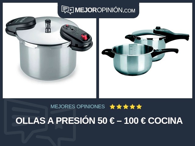 Ollas a presión 50 € – 100 € Cocina