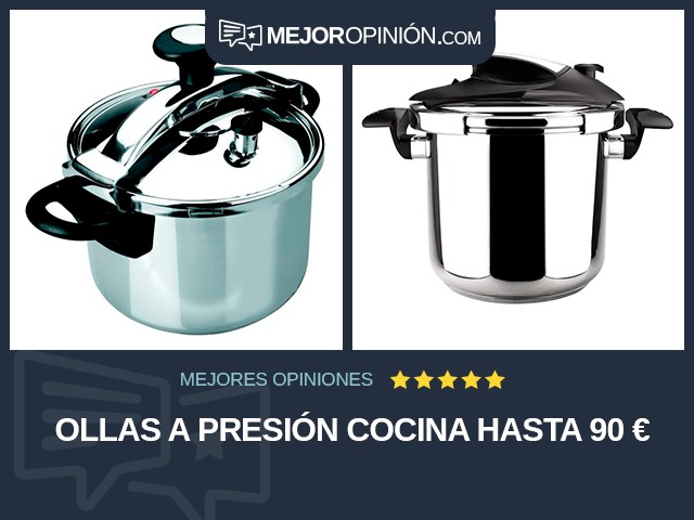 Ollas a presión Cocina Hasta 90 €