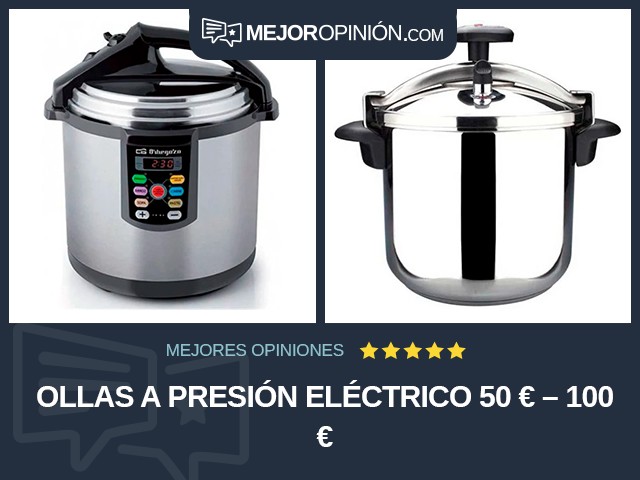 Ollas a presión Eléctrico 50 € – 100 €