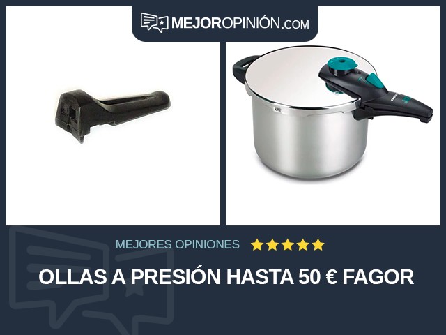 Ollas a presión Hasta 50 € Fagor