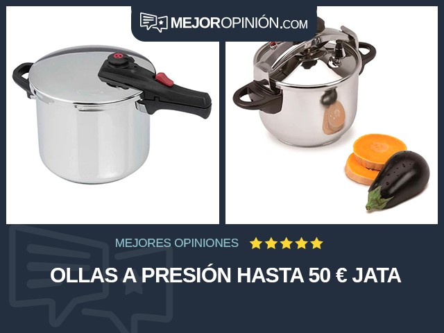 Ollas a presión Hasta 50 € Jata