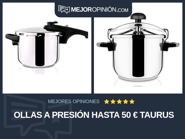 Ollas a presión Hasta 50 € Taurus