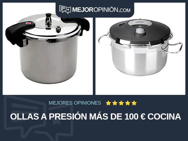 Ollas a presión Más de 100 € Cocina