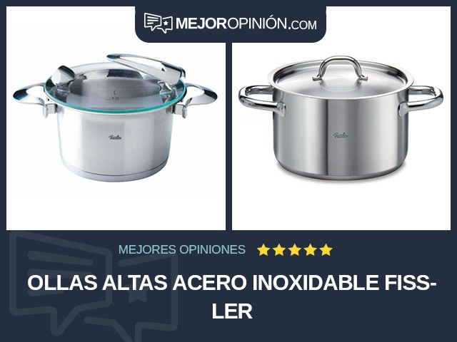 Ollas altas Acero inoxidable Fissler