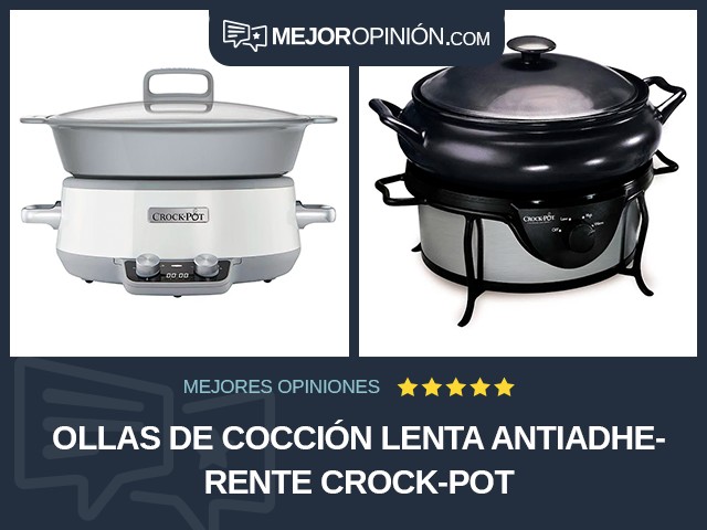 Ollas de cocción lenta Antiadherente Crock-Pot